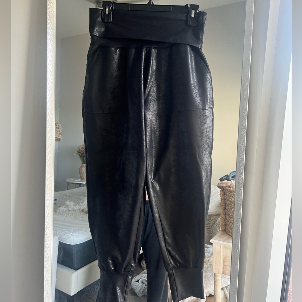 Aerie Faux leather pants
